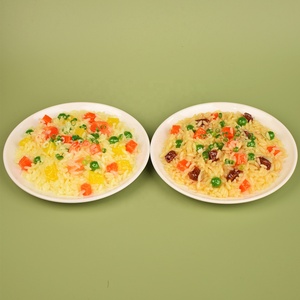 Arroz Frito Estilo Árabe Falso, Arroz Glutinoso Tailandés Estilo Mexicano, Simulación Personalizada DIY de Granos de Maíz, Accesorios de Exhibición para Restaurantes - Product Image 4