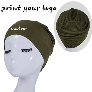 <span class=keywords><strong>Bonnet</strong></span> <span class=keywords><strong>de</strong></span> <span class=keywords><strong>nuit</strong></span> et <span class=keywords><strong>de</strong></span> douche à capuche pour <span class=keywords><strong>femme</strong></span>, en <span class=keywords><strong>coton</strong></span> mat, très élastique, couleur unie, été printemps - Product Image 2