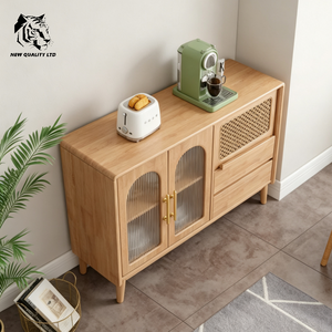 china manufactory wholesale price customizable in stock ready to ship modern design kitchen furniture wood <b>dining</b> <b>room</b> <b>cabinet</b> - Product Image 3