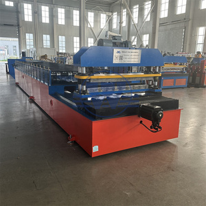 Good Quality <b>Tile</b> Press Machine Single Layer Roll Forming Machine Automatic Metal Forming Machine Equipment - Product Image 5