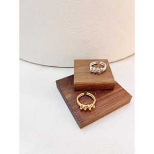 Anillo fino de plata esterlina S925 Retro de alta moda de lujo con diseño de nicho francés - Product Image 6