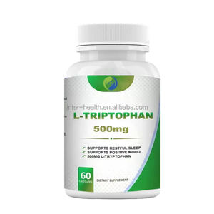 OEM 500mg 아미노산 L-트립토판 캡슐 수면 보충제 트립토판 캡슐 - Product Image 2