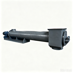 Alimentador de tornillo para aceite de oliva y mariscos con control PLC para planta de alimentos en España, 380V/50Hz, certificado CE, piezas de contacto de acero inoxidable SS304 - Product Image 1