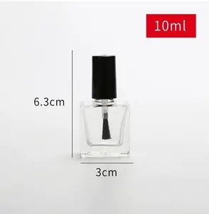 3ml 5ml 7ml Customized Unique Transparent Polishing Gel Nail Polish Nail Polish Essence Oil Nail Care Bottle Packaging