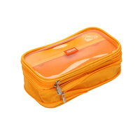 Estuche para Lápices con Cierre, Gran Capacidad, Tela Oxford, PVC, para Niños, Material Escolar, Bolsa para Lápices