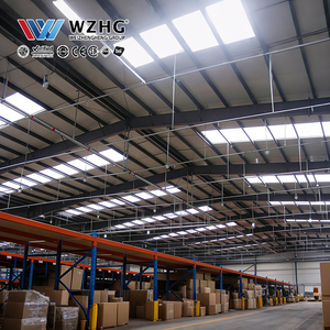 Structure en acier à barres plates pour entrepôt, usine de traitement minier, fabrication sur mesure pour le criblage - Product Image 1