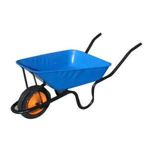 Carretilla de rueda de granja de jardín duradera de hierro más vendida con bandeja de metal Capacidad de carga de 100KG WB3800 - Product Image 1