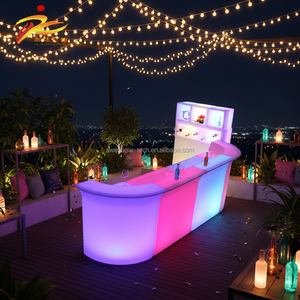 <span class=keywords><strong>Comptoir</strong></span> de <span class=keywords><strong>bar</strong></span> à vin en plastique LED au design classique moderne, usage <span class=keywords><strong>général</strong></span> pour les discothèques, bars, événements et réceptions - Product Image 6