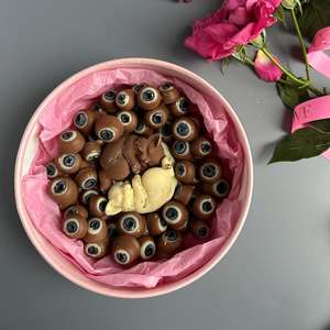 Sô cô la ngọt ngào bao bì biểu tượng tùy chỉnh in ấn xi lanh hình dạng các tông giấy Vòng Hộp Quà Tặng bán buôn - Product Image 5