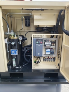 Compresor de Aire Integrado Monofásico ZAKF Hecho en China, 3.7KW 5HP 220V, Tipo Tornillo, con Secador de Aire y Tanque - Product Image 4