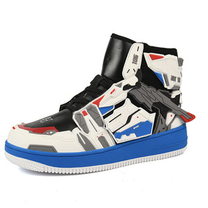 Baskets de créateur décontractées pour homme Tendances de la mode Street Dance Can Shape High-Tops Shoes Changeable <span class=keywords><strong>Hip</strong></span>-<span class=keywords><strong>hop</strong></span> Shoes Manufacturers Custom - Product Image 4