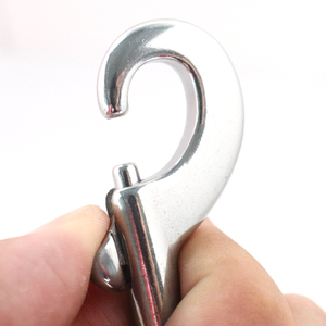 Mousqueton à double extrémité en acier inoxydable 316 - Crochet à ressort pivotant pour la plongée, l'équipement de yacht et la laisse pour animaux de compagnie, avec conception à <span class=keywords><strong>d</strong></span>égagement rapide - Product Image 2