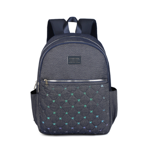 Tùy chỉnh trường máy tính Túi máy tính xách tay thời trang du lịch ngoài trời phụ nữ cuốn Sách Túi Đại Học Ba lô - Product Image 2