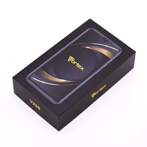 ISO9001 에코 친화 소재 재활용 블랙 휴대폰 케이스 골판지 포장 상자
