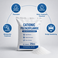Polyacrylamide cationique en poudre blanche, floculant