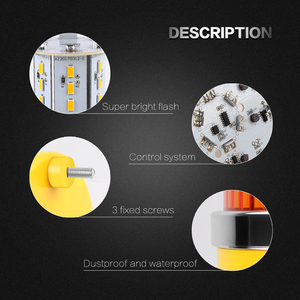 Lumière stroboscopique d'<span class=keywords><strong>ambulance</strong></span> rotative de nouvelle condition A3 54W 12V pour les services d'urgence - Product Image 4