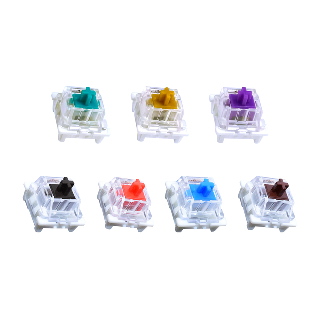 Outemu MX Switch Series 3Pin Linear/Tactile/Click Switch for 3D Print/Clicker Keychain/Fidget Clickers/3D Printed Toys/Fidgets