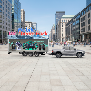 YHY Solutions VR pour parcs à thème mobiles à retour sur investissement élevé : Machine <span class=keywords><strong>de</strong></span> <span class=keywords><strong>jeu</strong></span> simulateur <span class=keywords><strong>de</strong></span> course et <span class=keywords><strong>de</strong></span> tir sur <span class=keywords><strong>camion</strong></span> VR - Product Image 1