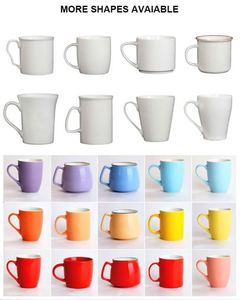 Mug en céramique de grès personnalisé couleur unie avec poignée, idéal comme cadeau promotionnel d'entreprise – Fournisseur Design Factory - Product Image 6