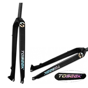 Cauchos de bicicleta frente 29er rígido <span class=keywords><strong>horquilla</strong></span> bicicleta de montaña de fibra de carbono de la <span class=keywords><strong>horquilla</strong></span> 26 27,5 <span class=keywords><strong>29</strong></span> pulgadas <span class=keywords><strong>rockshox</strong></span> grava mtb bicicletas tenedor - Product Image 2