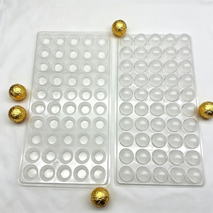Bandeja de Plástico PET Transparente al por Mayor con 50 Cavidades para Envasado de Trufas de Chocolate <span class=keywords><strong>Ferrero</strong></span> Rocher y Chocolate Negro - Product Image 1