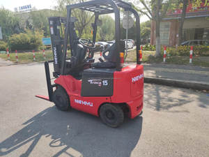 Buena calidad y precio barato Carretilla elevadora usada NICHIYU 1,5 T Carretilla elevadora usada lista para enviar a todo el mundo - Product Image 6