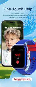 ساعة ذكية WONLEX Amoled AI KT38 مع GPS وبطاقة SIM وزر SOS، مقاومة للماء، مع كاميرا وقياس معدل ضربات القلب ودرجة الحرارة، تدعم شبكة الجيل الرابع - Product Image 5
