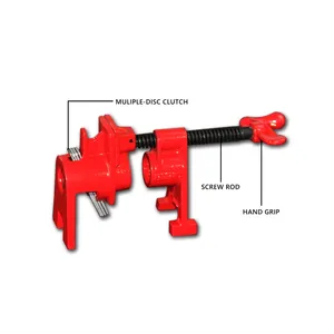 Woodworkingパイプクランプ1/2 "3/4" (販売)