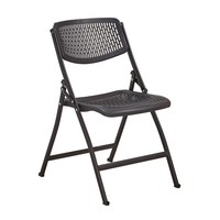 Ensemble Chaise et Table de Conférence Pliante pour Bureau, Cadre en Fer, Design Moderne Minimaliste, Empilable, pour Écriture et Domicile