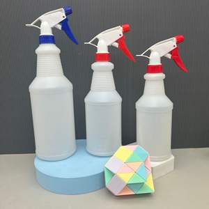 16oz 32oz 1000ml HDPE plastique déclencheur pulvérisateur bouteille cuisine dégraissant et désodorisant nettoyage alcool désinfection - Product Image 5