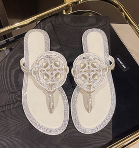 Ciabatte di Lusso di Alta Qualità Tb con Cinturino Rhinolite, Sandali in Stile Europeo, Pantofole Estive da <span class=keywords><strong>Spiaggia</strong></span> per Signore - Product Image 4