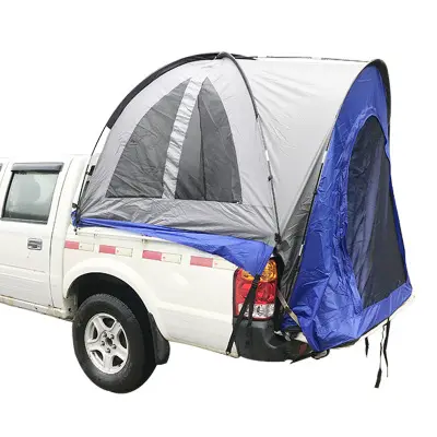 Tienda de campaña impermeable para exteriores, carpa de techo impermeable con protector solar para camioneta, turismo y acampada