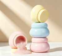 Bocaux en plastique scellés sur mesure en usine, 50g, 100g, 230g, pour baume nettoyant, crème pour les pieds, crème de massage et hydratant