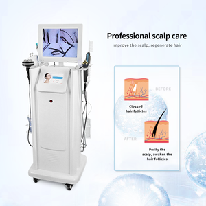 Hair Growth Hair Loss Solution Electric Comb Scalp Analysis Machine Massaging Function Oxygen Technology Stainless Steel KYA - Product Image 3