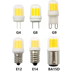 <span class=keywords><strong>Bombilla</strong></span> LED COB con Tapa de Vidrio G8 <span class=keywords><strong>G9</strong></span> G4 120V 110V 3W - Product Image 2