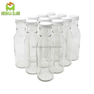 Bán Sỉ Chai Nước Sốt BBQ Bằng Thủy Tinh Tương Cà Tròn Trong Suốt 12Oz 360Ml Chai Nước Sốt Ớt Cổ Tròn Dài Có Nắp Nhựa - Product Image 2