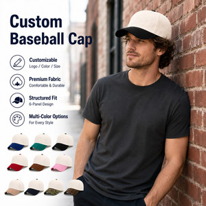 Custom 5-Panel Breathable <b>Waterproof</b> Canvas Baseball Cap Adjustable Snapback Unisex 100% Cotton Sports Casual <b>Hat</b> Multi-Color - Product Image 1