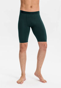 Pantalones Cortos Deportivos de Compresión para Hombre, Cintura Media, Secado Rápido, Impermeables, para Yoga, Playa, Cierre Elástico, Diseño Sólido, Estilo Urbano - Product Image 5