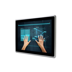 XLW Ordinateur industriel à écran tactile de 15 pouces IP65 étanche Intel J6412 I3 I5 I7 VGA HD 6 RS232 COM VESA Ordinateur embarqué sans ventilateur - Product Image 6