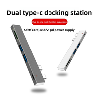 Hub USB 3.0 con 4 Puertos de Aluminio, Velocidad de 5Gbps, Divisor y Extensor USB para Laptop, PC, MacBook, iMac, Surface Pro y Más, en Caja
