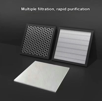 Eizoulyn purificateur de fumée laser extracteur de fumées de soudure couverture acrylique imprimante hybride pour salon de manucure fumée de soudage 3D