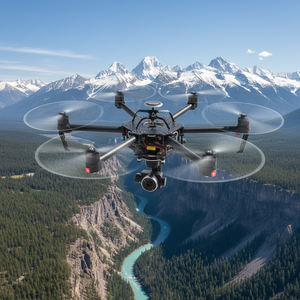 Modèle à six axes de 15 pouces à haut rendement 4219 moteur sans balais 1150*1150*105mm 9.5kg poids maximum au décollage 55 minutes d'autonomie de la batterie - Product Image 3