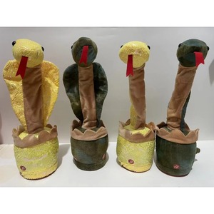 Peluche Interactivo Realista de Cobra Multicolor que Canta y Baila, Juguete de Peluche Novedoso - Product Image 6