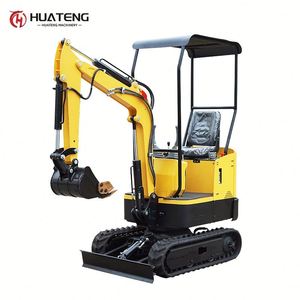 Venta Directa de Fábrica: Mini Excavadora Compacta de 0.8 Toneladas, Excavadora de Cadenas de 1 Tonelada - Product Image 1