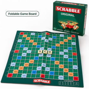 Jeu de société Scrabble Original Classique 1:1, jeu de mots croisés en anglais, jeu éducatif pour la famille, jeu de table pour 2 à 4 joueurs - Product Image 4