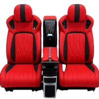 Siège sport de luxe modifié, siège arrière avec réfrigérateur intégré dans la console centrale pour Mercedes G Wagon Classe G W463 W463A W464 W465