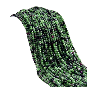 Cuentas Sueltas de Granate Morado Natural de 2mm, Certificadas por CNAS, Directamente del Fabricante, de Guangxi, China, para Joyería - Product Image 3