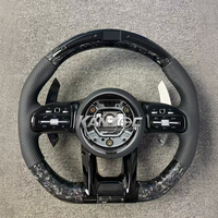 Volant personnalisé en fibre de carbone pour Mercedes Benz Classe S W222 W203 W204 W205 W212 W213 CLS W218 C300 AMG GT