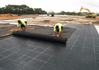 Panneau de drainage en plastique en gros, cage perméable pour le stockage et le drainage de l'eau