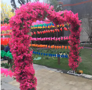Flores Artificiales al por Mayor, Decoración de Jardín, Buganvillas de Seda, Flores Pequeñas, Buganvillas Artificiales para Bodas - Product Image 1